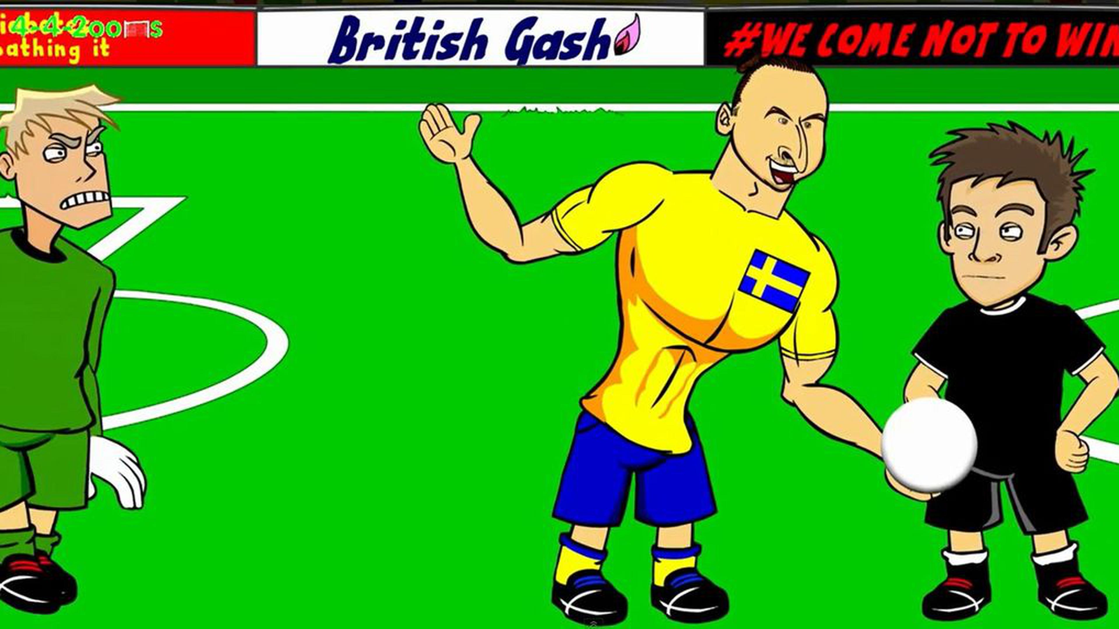 Zlatan Fête Son Anniversaire En Dessin Animé Virgule